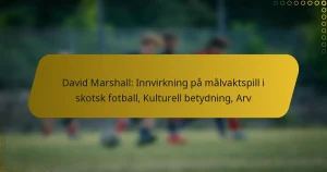 David Marshall: Innvirkning på målvaktspill i skotsk fotball, Kulturell betydning, Arv